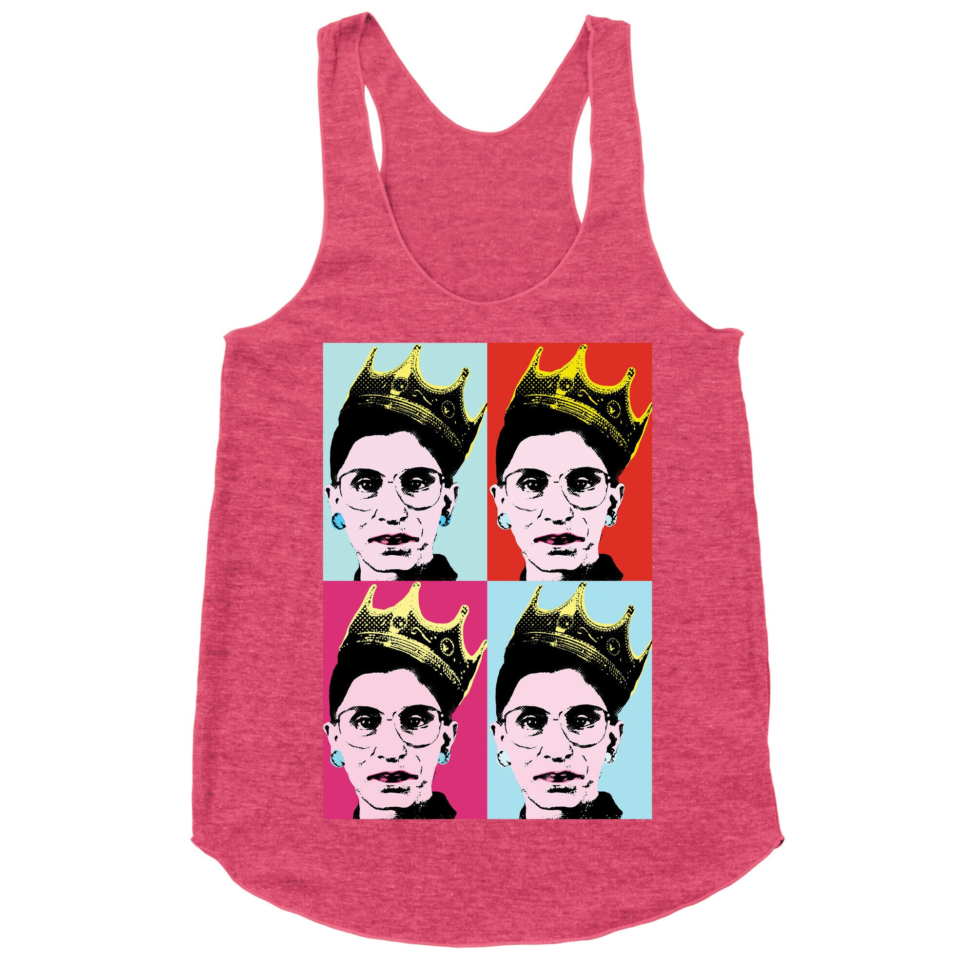 RBG Pop Art Racerback Tank
